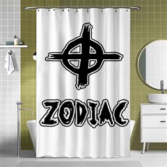 Zodiac Killer  Shower Curtain 48  X 72  (small)  by Valentinaart