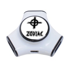 Zodiac Killer  3-port Usb Hub by Valentinaart