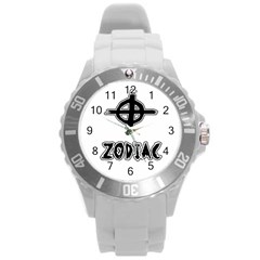 Zodiac Killer  Round Plastic Sport Watch (l) by Valentinaart