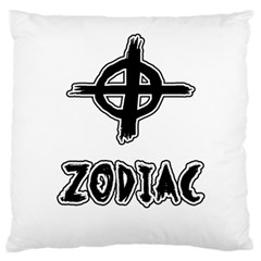 Zodiac Killer  Large Flano Cushion Case (one Side)