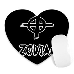 Zodiac Killer  Heart Mousepads by Valentinaart