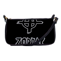 Zodiac Killer  Shoulder Clutch Bags by Valentinaart