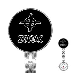 Zodiac Killer  Stainless Steel Nurses Watch by Valentinaart