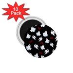 Ghost pattern 1.75  Magnets (10 pack)  Front