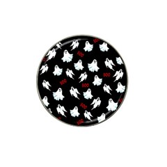 Ghost Pattern Hat Clip Ball Marker by Valentinaart