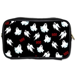 Ghost Pattern Toiletries Bags by Valentinaart