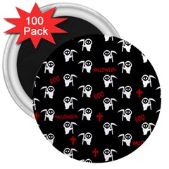 Death Pattern - Halloween 3  Magnets (100 Pack) by Valentinaart