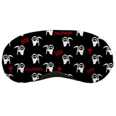 Death Pattern - Halloween Sleeping Masks by Valentinaart