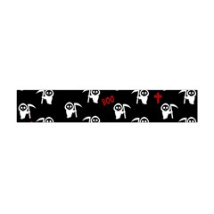 Death Pattern - Halloween Flano Scarf (mini) by Valentinaart