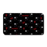 Death pattern - Halloween Medium Bar Mats 16 x8.5  Bar Mat