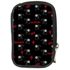 Death Pattern - Halloween Compact Camera Cases by Valentinaart