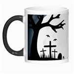 Halloween landscape Morph Mugs Left