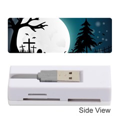 Halloween landscape Memory Card Reader (Stick) 