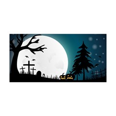 Halloween Landscape Yoga Headband by Valentinaart