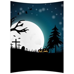 Halloween landscape Back Support Cushion