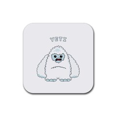 Yeti Rubber Coaster (square)  by Valentinaart