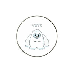 Yeti Hat Clip Ball Marker by Valentinaart