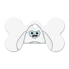 Yeti Dog Tag Bone (one Side) by Valentinaart