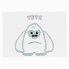 Yeti Large Glasses Cloth (2-side) by Valentinaart