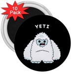 Yeti 3  Magnets (10 pack)  Front