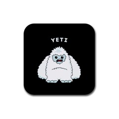 Yeti Rubber Coaster (square)  by Valentinaart