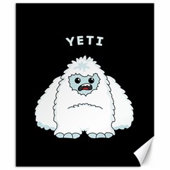 Yeti Canvas 20  X 24   by Valentinaart