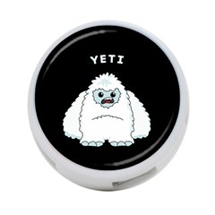 Yeti 4-port Usb Hub (two Sides)  by Valentinaart