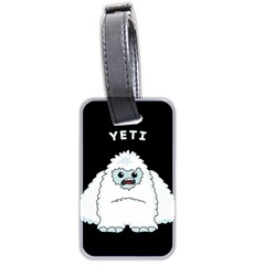 Yeti Luggage Tags (two Sides) by Valentinaart