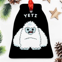 Yeti Bell Ornament (two Sides) by Valentinaart