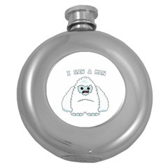 Yeti - I Saw A Man Round Hip Flask (5 Oz)