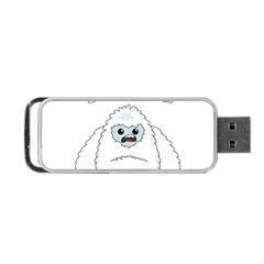 Yeti - I Saw A Man Portable Usb Flash (two Sides) by Valentinaart