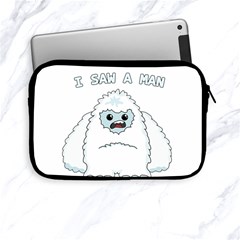 Yeti - I Saw A Man Apple Ipad Mini Zipper Cases by Valentinaart