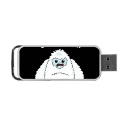 Yeti - I Saw A Man Portable Usb Flash (two Sides) by Valentinaart