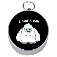 Yeti - I Saw A Man Silver Compasses by Valentinaart