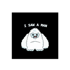 Yeti - I Saw A Man Satin Bandana Scarf by Valentinaart