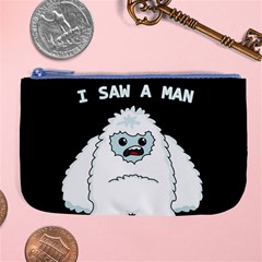 Yeti - I Saw A Man Large Coin Purse