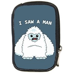 Yeti - I Saw A Man Compact Camera Cases by Valentinaart