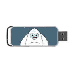 Yeti - I Saw A Man Portable Usb Flash (two Sides) by Valentinaart