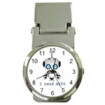 Cute Robot Money Clip Watches Front