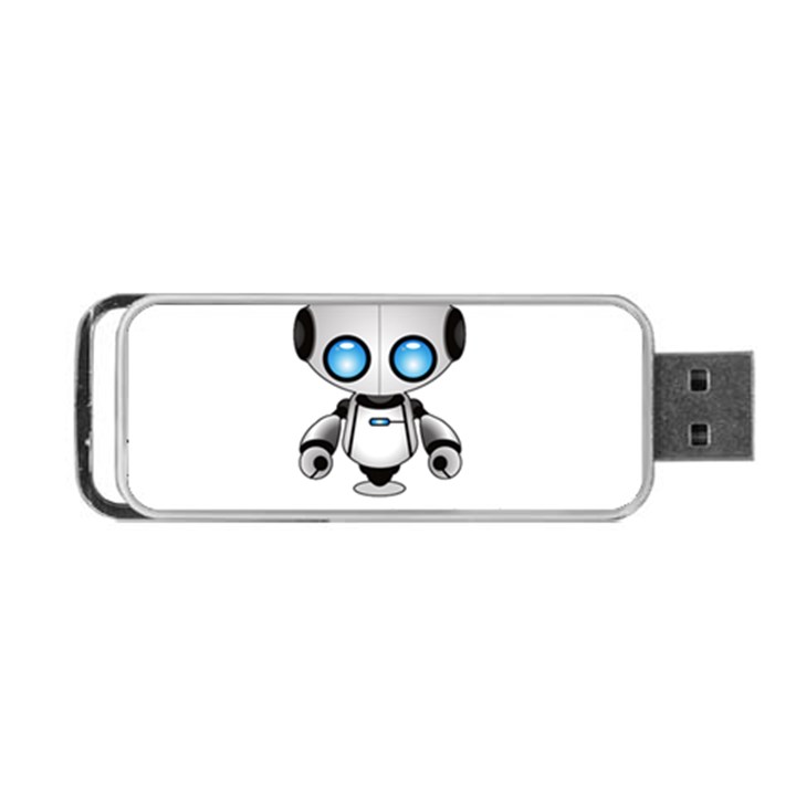 Cute Robot Portable USB Flash (One Side)