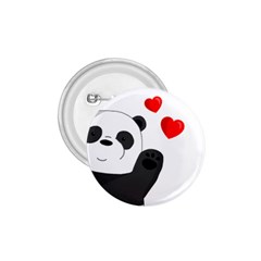 Cute Panda 1 75  Buttons by Valentinaart