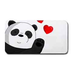 Cute Panda Medium Bar Mats by Valentinaart