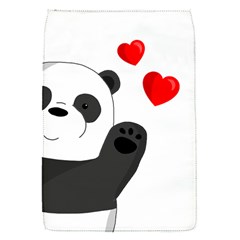 Cute Panda Flap Covers (s)  by Valentinaart