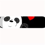 Cute panda Large Bar Mats 32 x8.5  Bar Mat