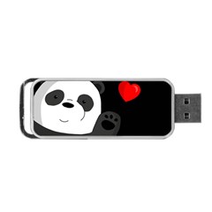 Cute Panda Portable Usb Flash (two Sides)