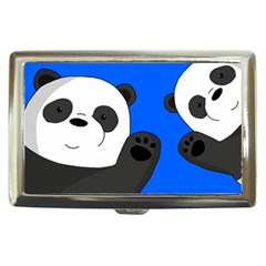 Cute Pandas Cigarette Money Cases by Valentinaart