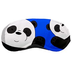 Cute Pandas Sleeping Masks by Valentinaart