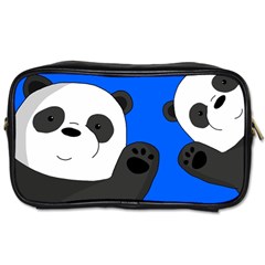 Cute Pandas Toiletries Bags 2-side by Valentinaart