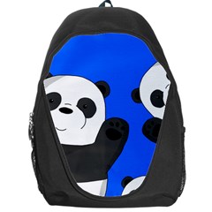 Cute Pandas Backpack Bag by Valentinaart