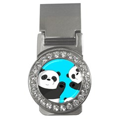 Cute Pandas Money Clips (cz)  by Valentinaart